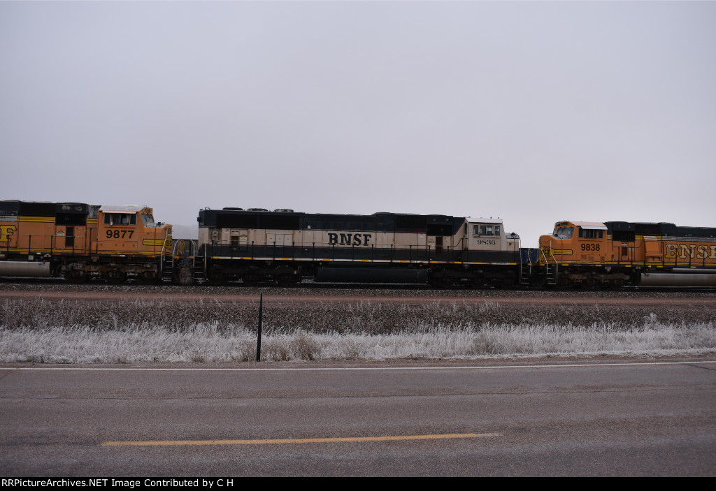 BNSF 9836/9877/9838